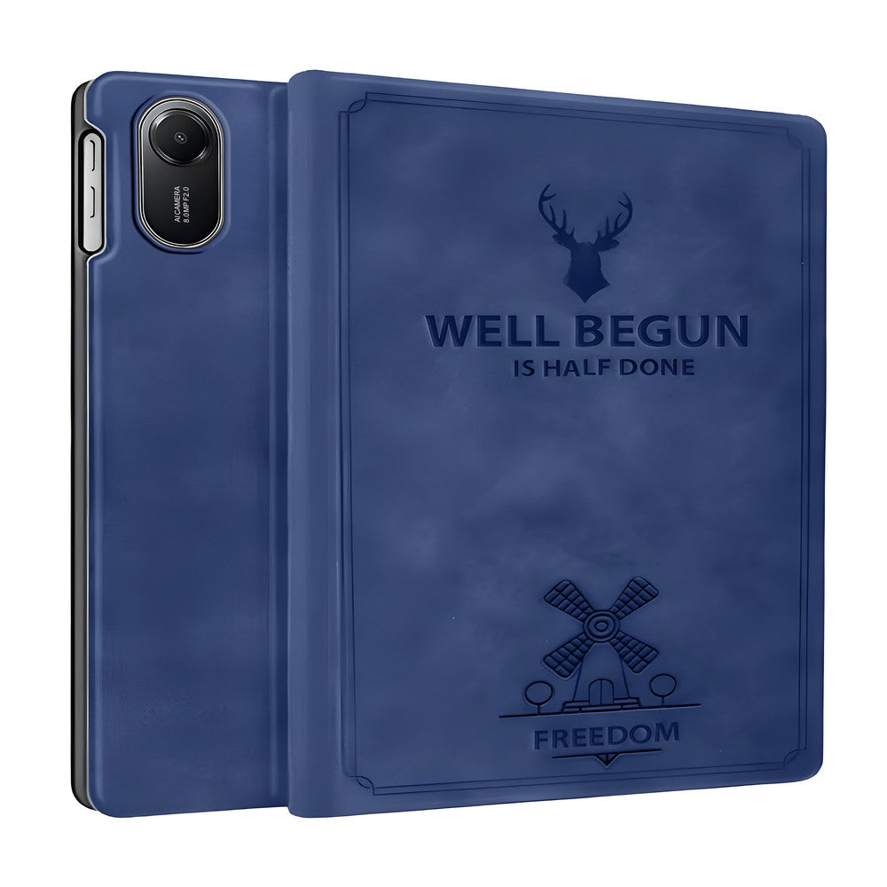 ProElite Case Cover for Xiaomi Redmi Pad 2 11 inch Case, Deer Flip case Cover for Xiaomi Redmi Pad 2 11 inch Case, Dark Blue