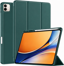 Load image into Gallery viewer, ProElite Cover for Realme Pad 3 11.6 inch 2026 case Cover, Soft Flexible Flip Case Cover for Realme Pad 3 11.6 inch 2026 [Recoil Series] - Dark Green

