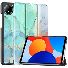 Load image into Gallery viewer, ProElite Case Cover for Redmi Pad SE 8.7 inch Cover, Slim Trifold Flip case Cover for Redmi Pad SE 8.7 inch Tablet [Auto Sleep Wake Feature], Marble Green
