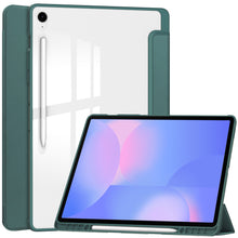 Load image into Gallery viewer, ProElite Cover for Samsung Galaxy Tab S10 FE Plus 13.1 inch Case, Smart Flip Case Cover for Samsung Galaxy Tab S10 FE Plus 13.1 inch Case, Dark Green [Transparent Back]
