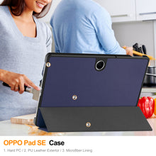 Load image into Gallery viewer, ProElite Case Cover for Oppo Pad SE 11 inch Case, Slim Trifold Flip case Cover for Oppo Pad SE 11 inch Case Tablet [Auto Sleep Wake Feature], Dark Blue
