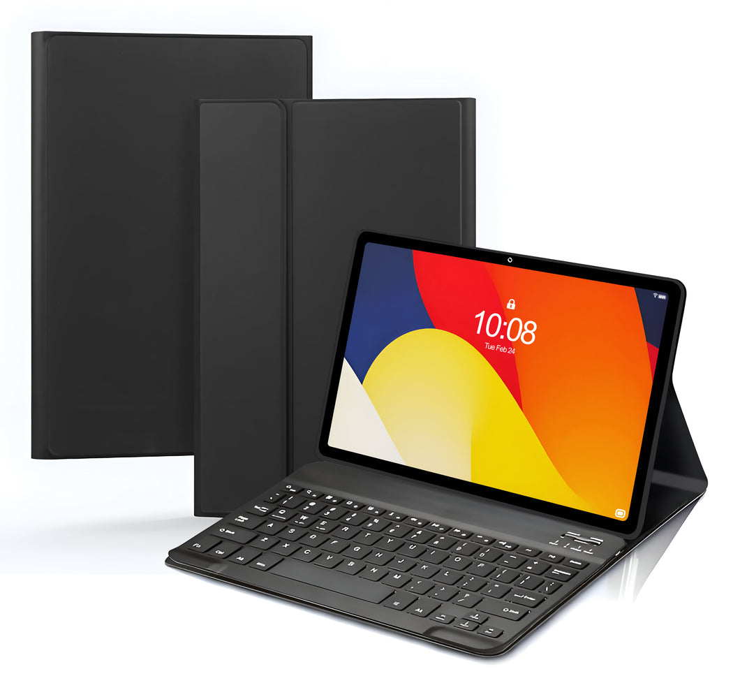 ProElite Keyboard case for Moto Pad 60 Pro 12.7 inch 2025, Magnetic Detachable Wireless Bluetooth Keyboard Moto Pad 60 Pro 12.7 inch 2025, Black