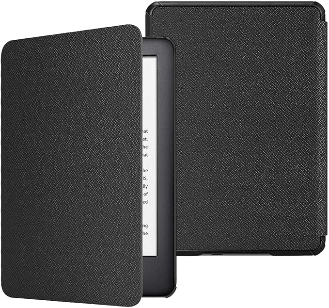 ProElite Cover Case for Kindle Paperwhite 12th Gen 7 inch Case, Slim Smart Flip case Cover for Amazon Kindle Paperwhite 12th Generation 7 inch 2024, Black