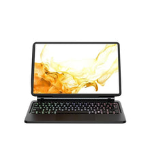 Load image into Gallery viewer, [Refurbished] ProElite Magnetic Bluetooth TouchPad Keyboard case for Samsung Galaxy Tab S9 FE 10.9/S9/S8/S7 11 inch Tablet, Floating Cantilever Design with Built-in Colourful Backlit TouchPad Keyboard, Black
