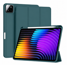 Load image into Gallery viewer, ProElite Cover for Xiaomi Mi Pad 7/7 Pro 11.2 inch Cover, Soft Flexible Flip Case Cover with Pen Holder for Xiaomi Pad 7/7 Pro 11.2 inch, Support Auto Sleep Wake, [Recoil Series] - Dark Green
