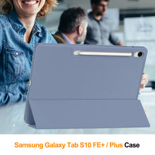 Load image into Gallery viewer, ProElite Cover for Samsung Galaxy Tab S10 FE Plus 13.1 inch, Soft Flexible Flip Case Cover for Samsung Galaxy Tab S10 FE Plus 13.1 inch Cover, [Recoil Series]- Lavender
