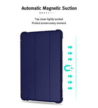 Load image into Gallery viewer, ProElite Cover for iPad (A16) 11th/10th Gen (2025/2022) Cover Case, Rugged Shockproof Armor Smart flip case Cover for Apple iPad 11th/10th Generation 2025/2022 with Pencil Holder, Dark Blue
