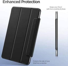 Load image into Gallery viewer, ProElite for iPad Pro 11 Inch 2024 M4 Case, iPad Pro 11 2024 Folio Case, Convenient Magnetic Attachment, 2-Way Stand, Full Pencil 2 Support, Auto Sleep Wake, Grey
