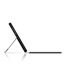 Load image into Gallery viewer, ProElite Wireless Bluetooth TouchPad Keyboard Case for Samsung Galaxy Tab A9 8.7 inch, Wireless Bluetooth TouchPad Keyboard Built-in 7-Colors Backlit, Black
