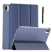 Load image into Gallery viewer, ProElite Smart Flip Case Cover for Xiaomi Mi Pad 5 11&quot;, Translucent Back with Stylus Pen, Navy Blue
