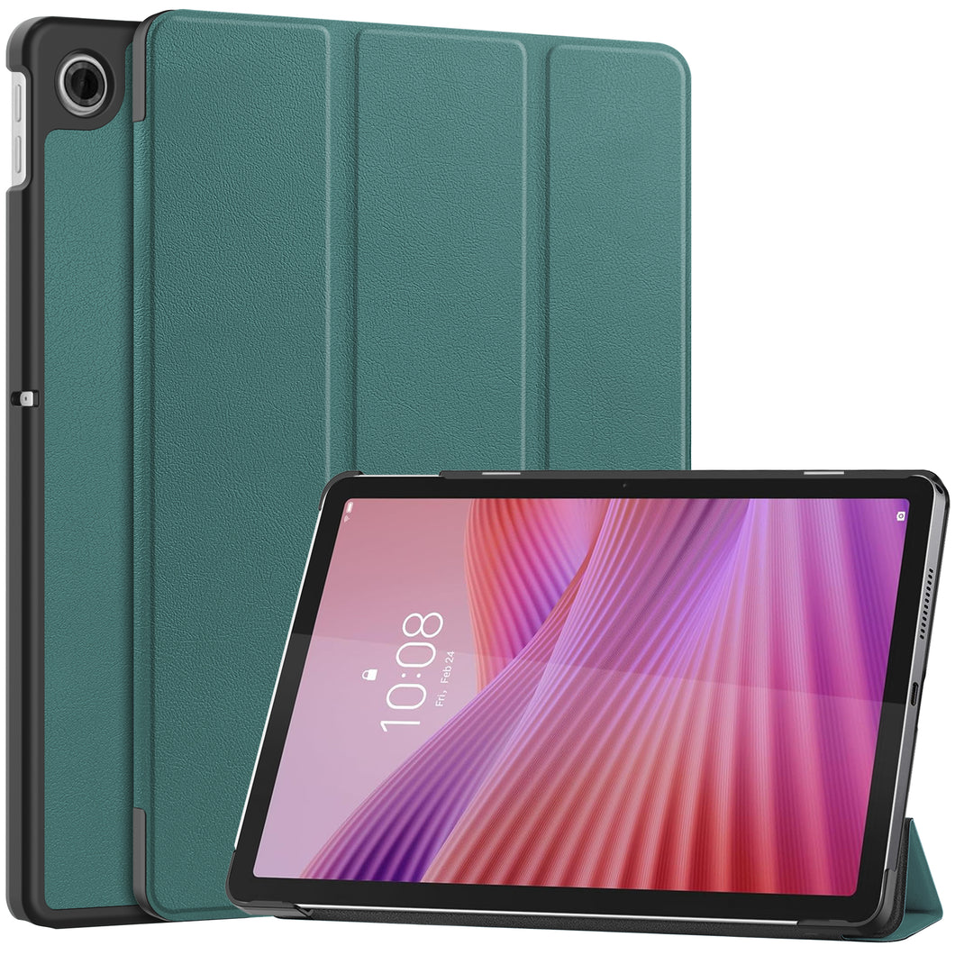 ProElite Cover for Lenovo Tab 10.1 inch 2025 Case Cover, Sleek Smart Flip Case Cover for Lenovo Tab 10.1 inch 2025 Tablet (Support Auto Sleep Wake), Dark Green
