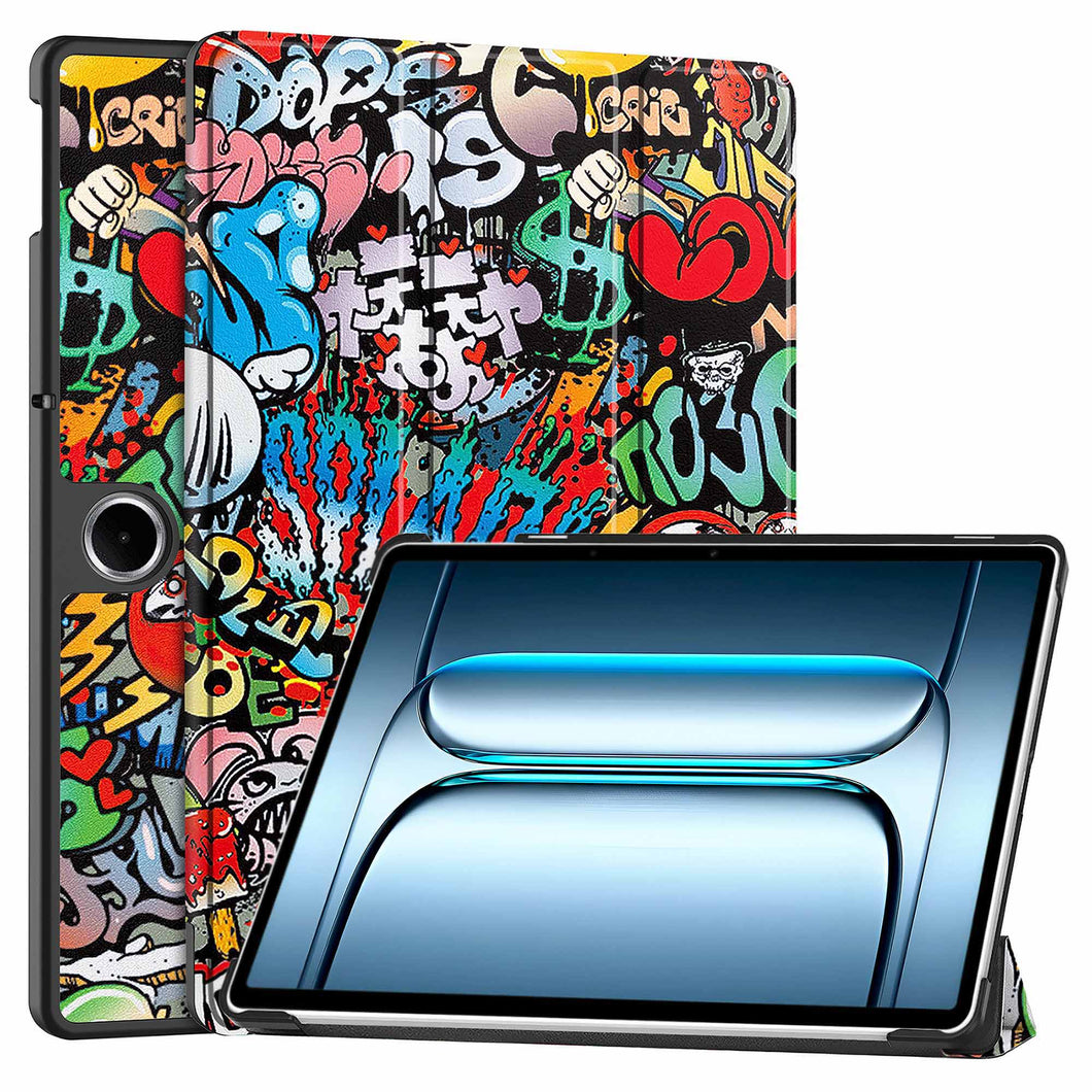 ProElite Case Cover for OnePlus Pad Lite 11 inch Case, Slim Trifold Flip case Cover for OnePlus Pad Lite 11 inch Case Tablet [Auto Sleep Wake Feature], Hippy