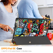 Load image into Gallery viewer, ProElite Case Cover for Oppo Pad SE 11 inch Case, Slim Trifold Flip case Cover for Oppo Pad SE 11 inch Case Tablet [Auto Sleep Wake Feature], Hippy
