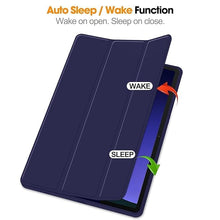 Load image into Gallery viewer, ProElite Cover for Xiaomi Redmi Pad 2 11 inch Case, Soft Flexible Flip Case Cover for Xiaomi Redmi Pad 2 11 inch with Pen Holder, Support Auto Sleep Wake, [Recoil Series] - Dark Blue
