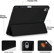 Load image into Gallery viewer, ProElite Pencil Case for iPad Air 5th/4th 10.9 Inch [Auto Sleep/Wake Cover] [Pencil Holder] [Soft Flexible Case] Recoil Series - Eiffel
