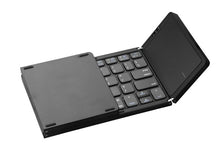 Load image into Gallery viewer, ProElite PBK05 Portable Wireless Bluetooth Keyboard with Larger TouchPad Pocket-Sized Travel Keyboard for MacOS/iOS,Android,Windows sync up to 3 Devices, Black
