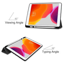 Load image into Gallery viewer, ProElite Cover for Apple iPad Air 3 10.5 inch Case Cover, Smart Flip Case Cover for Apple iPad Air 3/Pro 10.5&quot; with Pencil Holder and Flexible Back, Lavender
