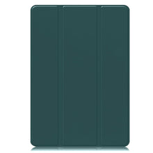 Load image into Gallery viewer, ProElite Cover for Samsung Galaxy Tab S10 Lite 10.9&quot;/ Tab S9 FE 10.9 inch/Tab S10 FE/Tab S9 11 inch Cover, Soft Flexible Flip Case with S Pen Holder, Auto Sleep Wake, [Recoil Series] - Dark Green
