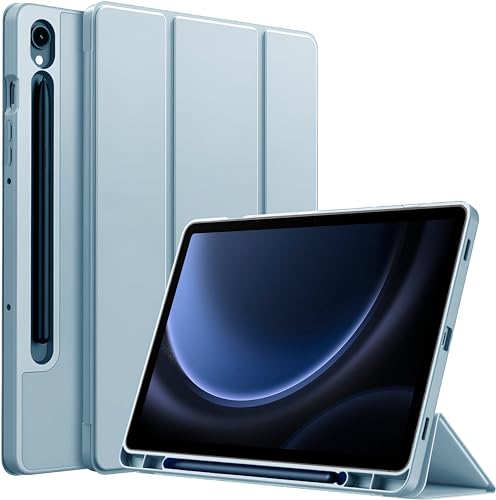 ProElite Cover for Samsung Galaxy Tab S9 FE/S10 FE 10.9 inch Cover, Soft Flexible Flip Case Cover with S Pen Holder for Galaxy Tab S10/S9 FE 10.9