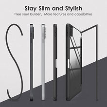 Load image into Gallery viewer, ProElite Case for iPad Air 11 Inch M4/M3/M2 2026/2025/2024, iPad Air 10.9 inch 5th/4th Gen &amp; iPad Pro 11 inch 4th/3rd Gen 2022 case Cover, Transparent Smart Flip Cover with Pencil Holder, Flowers

