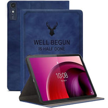 Load image into Gallery viewer, ProElite Cover for Lenovo Tab M10 5G 10.6 inch Case Cover, Deer Flip case Cover for Lenovo Tab M10 5G 10.6 inch Dark Blue
