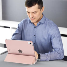 Load image into Gallery viewer, ProElite Cover for Apple iPad (A16) 11th/10th Generation (2025/2022) Cover Case, Transparent Smart case for iPad 11th/10th Gen 2025/2022 (Supports Auto Sleep Wake) with Stylus Pen, Rose Pink
