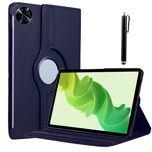 ProElite Cover for Realme Pad 2 11.5 inch Case Cover, 360 Rotatable Smart Flip Case Cover for Realme Pad 2 11.5 inch Tablet with Stylus Pen, Dark Blue