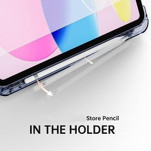 Load image into Gallery viewer, ProElite Cover for Apple iPad Air 11 inch M3/M2 2025/2024, Air 5th/4th Gen 10.9 inch Case, Smart Flip Case for iPad Air 11 M2 &amp; Air 5th/4th Gen 10.9&quot; Translucent Back with Pencil Holder, Lavender
