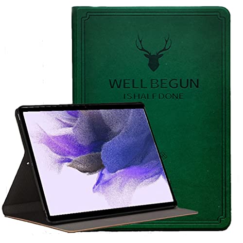ProElite Smart Deer Flip case Cover for iPad 9.7 inch 2018/2017/ Air 2 / Air1 5th/6th Generation (A1822/A1823/A1893/A1954)- Green