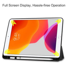 Load image into Gallery viewer, ProElite Cover for Apple iPad Air 3 10.5 inch Case Cover, Smart Flip Case Cover for Apple iPad Air 3/Pro 10.5&quot; with Pencil Holder and Flexible Back, Lavender
