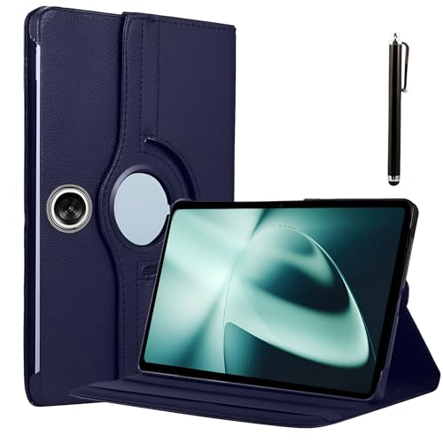 ProElite Cover for OnePlus Pad Cover Case, 360 Rotatable Smart Flip Case Cover for OnePlus Pad 11.6 inch Tablet with Stylus Pen, Dark Blue (Will NOT FIT OnePlus Pad GO)