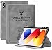 Load image into Gallery viewer, ProElite Case Cover for Xiaomi Redmi Pad 2 Pro 12.1 inch Case, Deer Flip case Cover for Xiaomi Redmi Pad 2 Pro 12.1 inch Case with Pen Holder [Auto Sleep Wake Feature], Grey
