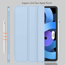 Load image into Gallery viewer, ProElite case for iPad Air 11 inch M3/M2 2025/2024, iPad Air 5th/4th Gen Case 10.9 Inch, Smart Flip Case Cover for Apple iPad Air with Pencil Holder [Auto Sleep/Wake] with Stylus Pen - Light Blue

