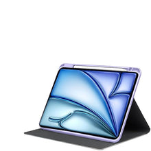 Load image into Gallery viewer, ProElite Book Cover for iPad Air 11 M3/M2 2025/2024/ Pro 11/Air 5th/4th Gen 10.9 inch Case,Smart Flip Case Book Cover iPad Air 11 M3/M2 2025/2024/Pro11 4/3Gen/Air10.9 with Pencil Holder,Marble Purple
