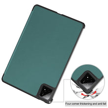 Load image into Gallery viewer, ProElite Cover for Xiaomi Mi Pad 7/7 Pro 11.2 inch Cover Case, Trifold Flip Case for Xiaomi Mi Pad 7/7 Pro 11.2 inch, Support Auto Sleep Wake, Dark Green
