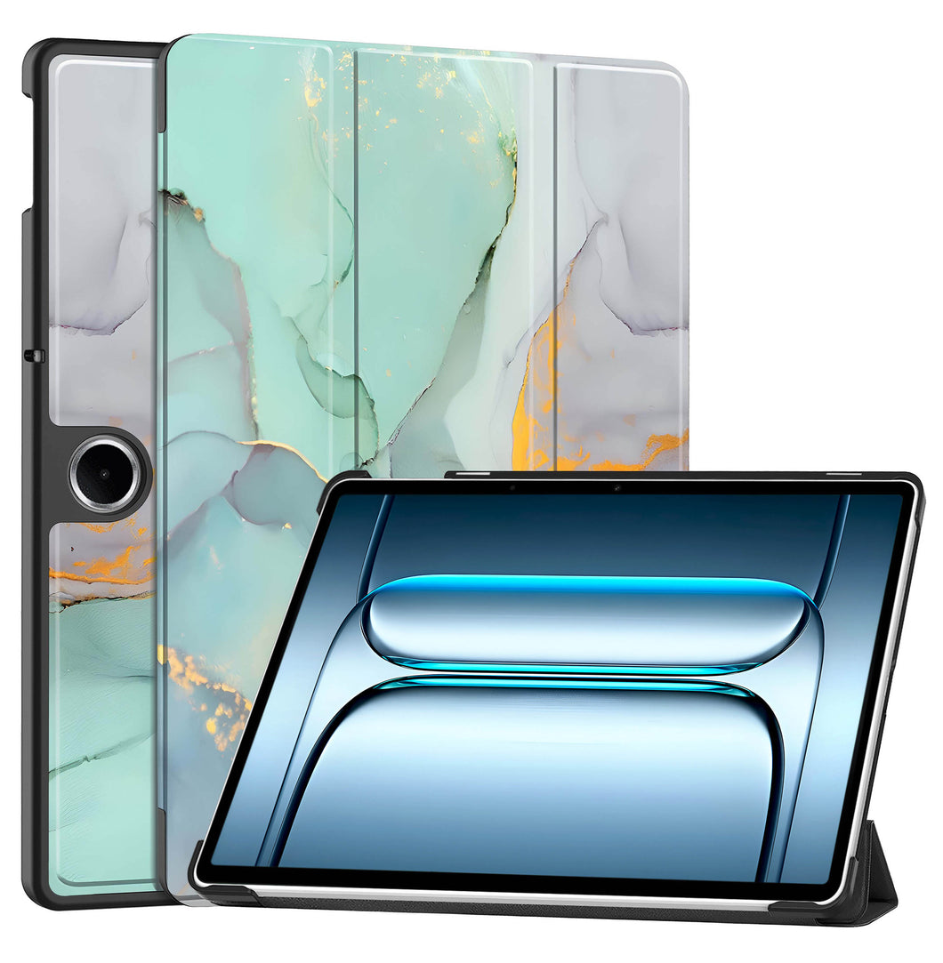 ProElite Case Cover for OnePlus Pad Lite 11 inch Case, Slim Trifold Flip case Cover for OnePlus Pad Lite 11 inch Case Tablet [Auto Sleep Wake Feature], Marble Green
