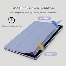 Load image into Gallery viewer, ProElite Case Cover for Xiaomi Redmi Pad 2 11 inch Cover, Smart Flip Case Cover for Xiaomi Redmi Pad 2 11 inch Translucent Back with Stylus Pen [Auto Sleep Wake Feature], Lavender
