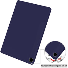 Load image into Gallery viewer, ProElite Cover for Samsung Galaxy Tab A11 8.7 inch case, Soft Flexible Flip Case Cover with S Pen Holder for Samsung Galaxy Tab A11 8.7 inch with Auto Sleep Wake [Recoil Series] - Dark Blue
