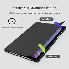 Load image into Gallery viewer, ProElite Cover for Samsung Galaxy Tab A11 Plus 11 inch Case Cover, Smart Flip Case Cover for Samsung Galaxy Tab A11+ 11 inch Translucent Back with Stylus Pen, Flowers
