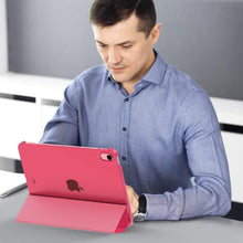 Load image into Gallery viewer, ProElite Cover for Apple iPad (A16) 11th/10th Generation (2025/2022) Cover Case, Transparent Smart case for iPad 11th/10th Gen 2025/2022 (Supports Auto Sleep Wake) with Stylus Pen, Hot Pink
