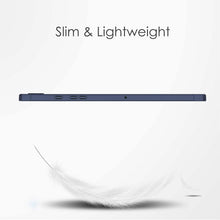 Load image into Gallery viewer, ProElite Cover for Samsung Galaxy Tab A11 Plus 11 inch 2025, Smart Flip Case Cover for Samsung Galaxy Tab A11 Plus 11 inch 2025 with Pen Holder, Dark Blue [Transparent Back]
