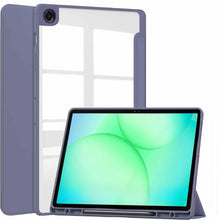 Load image into Gallery viewer, ProElite Cover for Samsung Galaxy Tab A11 8.7 inch Cover Case, Smart Flip Case Cover for Samsung Galaxy Tab A11 8.7 inch with S Pen Holder, Lavender [Transparent Back]
