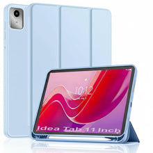 Load image into Gallery viewer, ProElite Cover for Lenovo idea Tab 11 inch 2025 case Cover, Soft Flexible Flip Case Cover for Lenovo idea Tab 11 inch 2025 with Pen Holder [Recoil Series] - Light Blue
