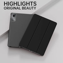 Load image into Gallery viewer, ProElite Case Cover for Lenovo idea Tab 11 inch Cover, Smart Flip Case Lenovo idea Tab 11 inch 2025 Tablet Translucent Back with Stylus Pen, Grey
