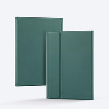Load image into Gallery viewer, ProElite TouchPad Keyboard case for Xiaomi Redmi Pad 2 11 inch, Magnetic Detachable Wireless Bluetooth TouchPad Keyboard Built-in 7-Colors Backlit with Pen Holder, Dark Green
