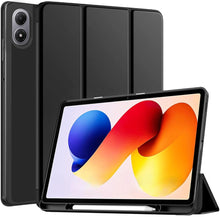 Load image into Gallery viewer, ProElite Cover for Xiaomi Redmi Pad 2 Pro 12.1 inch Case, Soft Flexible Flip Case Cover for Xiaomi Redmi Pad 2 Pro 12.1 inch with Pen Holder, Support Auto Sleep Wake, [Recoil Series] - Black

