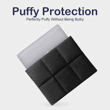 Load image into Gallery viewer, ProElite Puffy Tablet Sleeve Case Upto 13.3" for Galaxy Tab S10 Fe+/S9 FE+/S7+/S8 Plus/S9 Plus/S7 FE 12.4", iPad Pro 12.9", MacBook Air/Pro Retina, Microsoft Surface Pro 4/5/6/7/8/9, Light Blue
