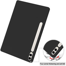 Load image into Gallery viewer, ProElite Cover for Samsung Tab S10/S9/S8 Ultra 14.6 inch Cover, Soft Flexible Flip Case Cover with S Pen Holder for Galaxy Tab S10/S9/S8 Ultra 14.6 inch Support Auto Sleep Wake, [Recoil Series] - Grey
