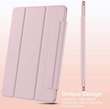 Load image into Gallery viewer, ProElite Smart Magnetic Case Cover for Apple iPad Air 13 inch M4/M3/M2 2026/2025/2024/iPad Pro 12.9 inch 2022/2021/2020 6th/5th Generation [Support Apple Pencil Charging], Pink
