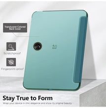 Load image into Gallery viewer, ProElite Case Cover for OnePlus Pad Lite 11 inch Case, Smart Flip Case Cover for OnePlus Pad Lite 11 inch Case Translucent Back with Stylus Pen [Auto Sleep Wake Feature], Dark Green
